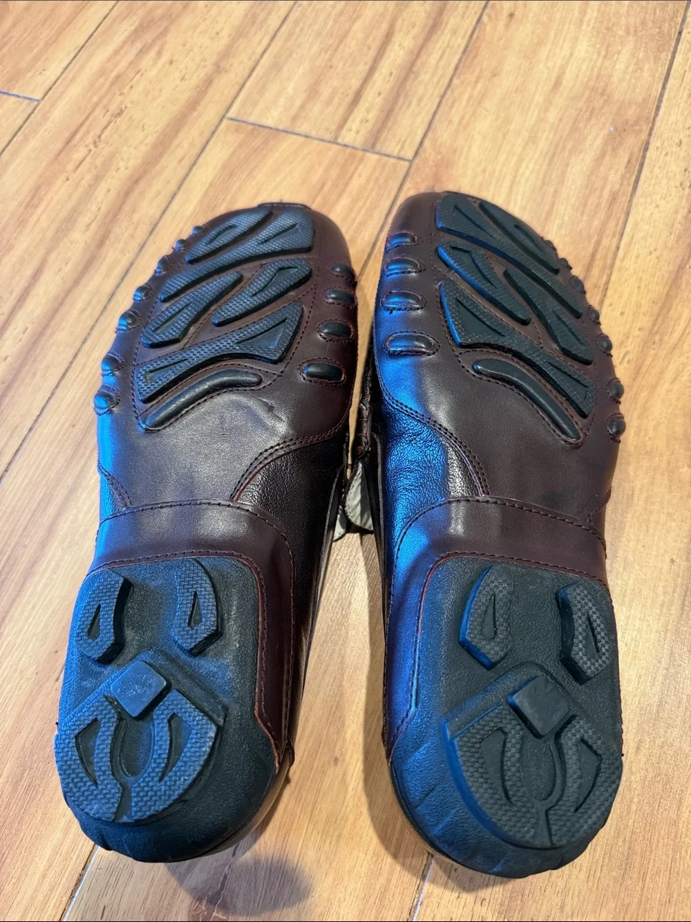 Kenneth Cole Reaction W60216 Brown Leather Driving Loafers NWOT